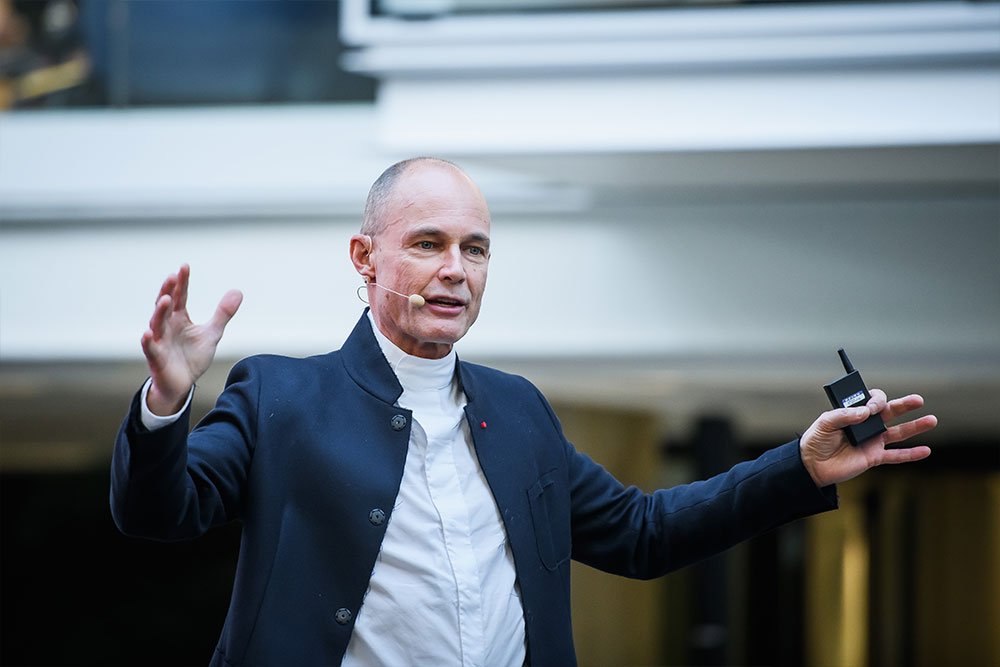 Bertrand Piccard a la station F Bertrand Piccard a la station F