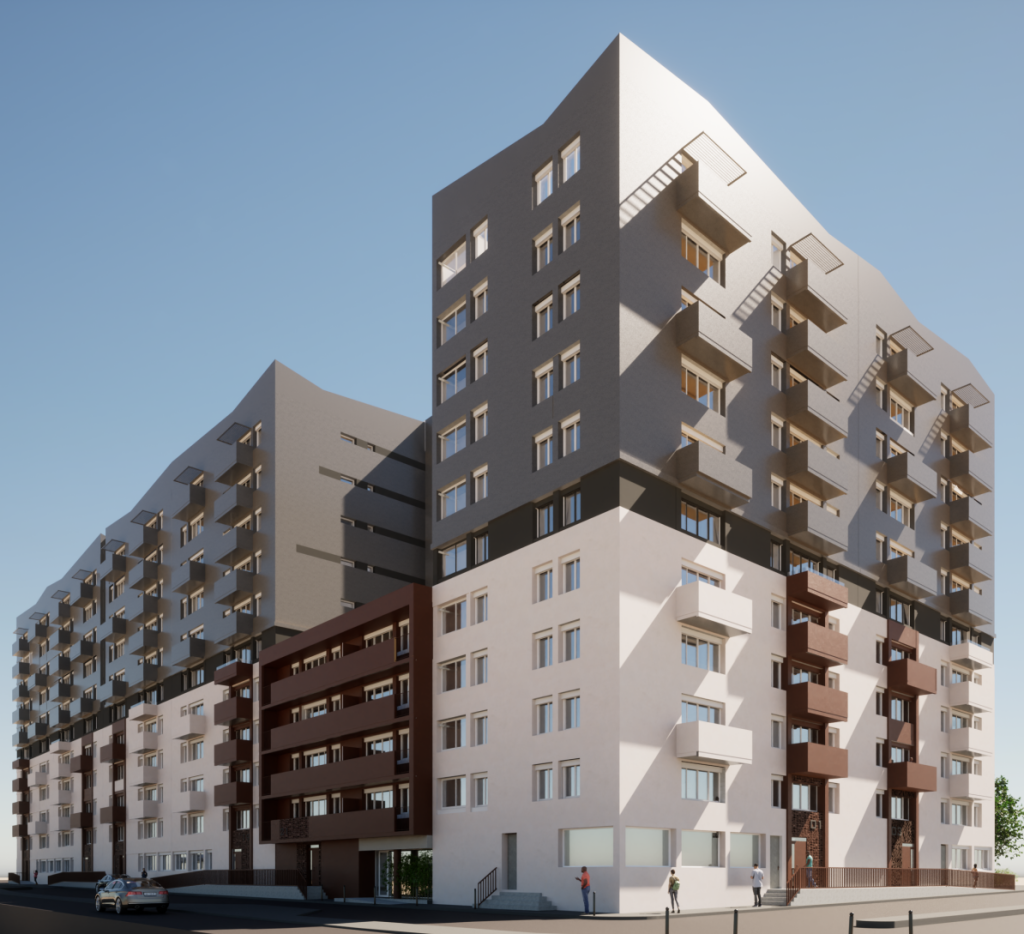 Les 133 logement sociaux du bâtiment Vulcain à Nîmes vont être équipés de la solution de géoénergie Celsius Energy.